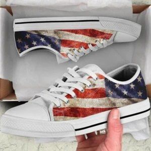 American Flag Sneakers - women's - Size 7